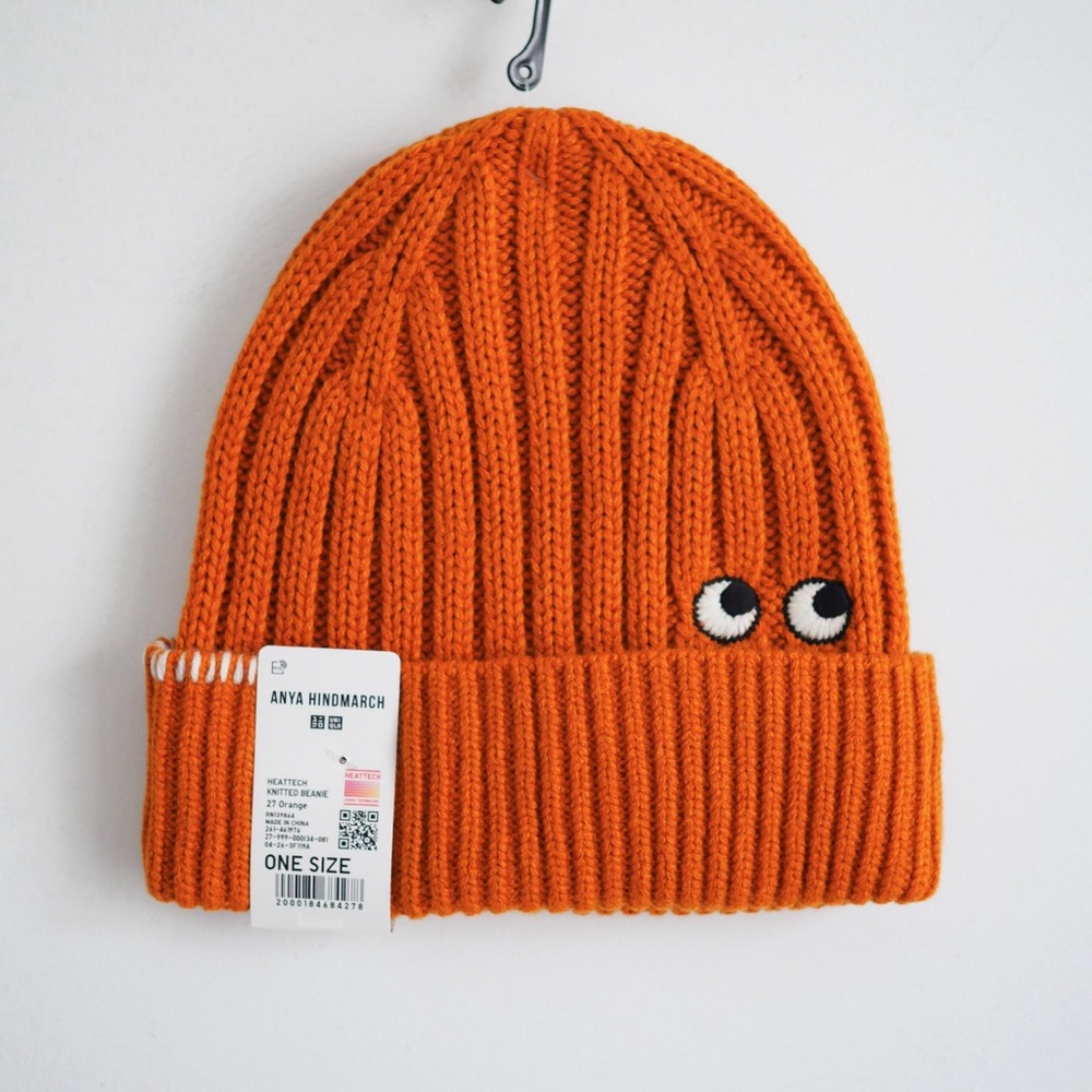 Anya Hindmarch beanie Uniqlo heattech wool blend unisex hat